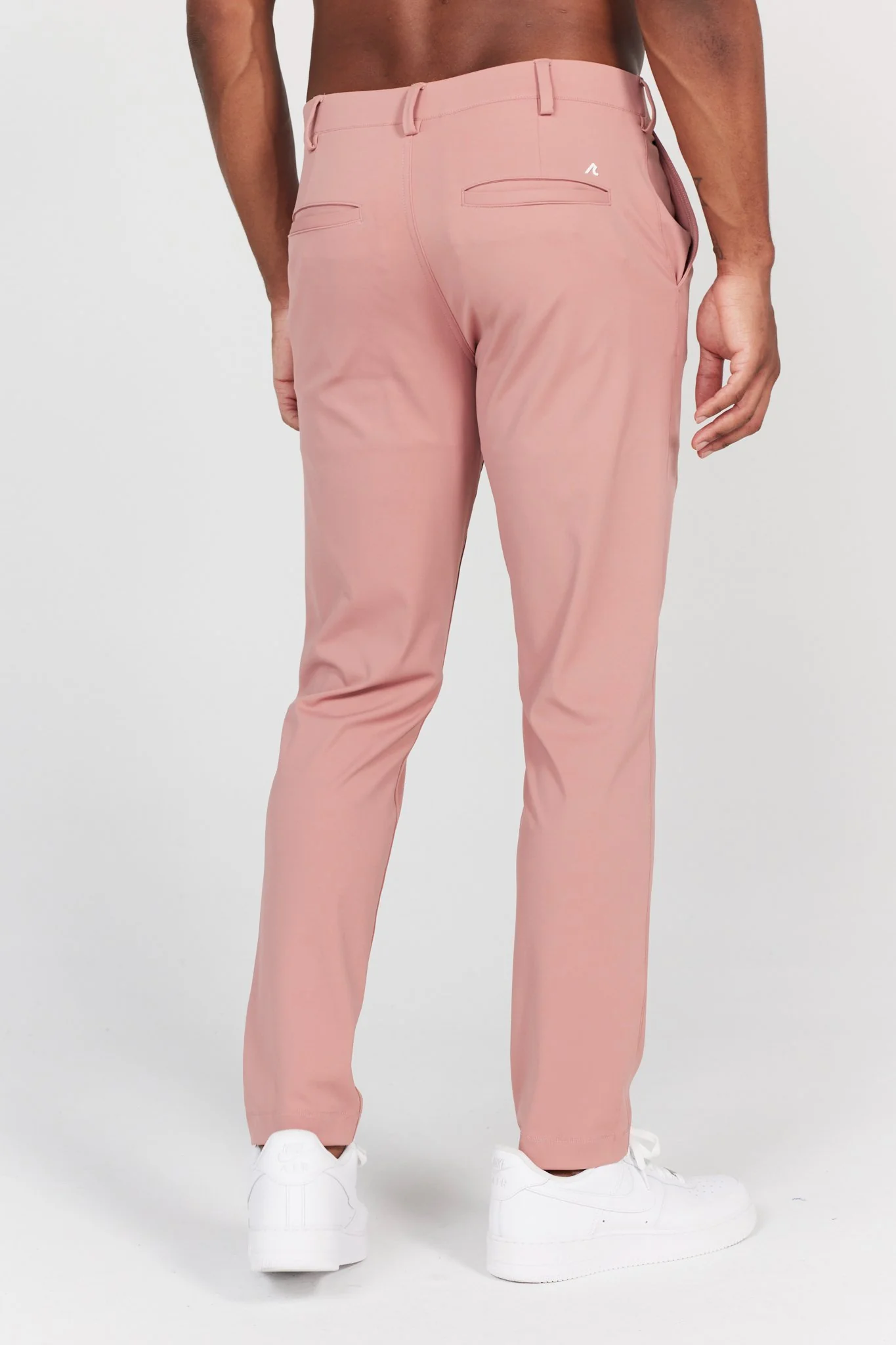 Bradley Pull-On Trouser in Dusty Pink - Image 4