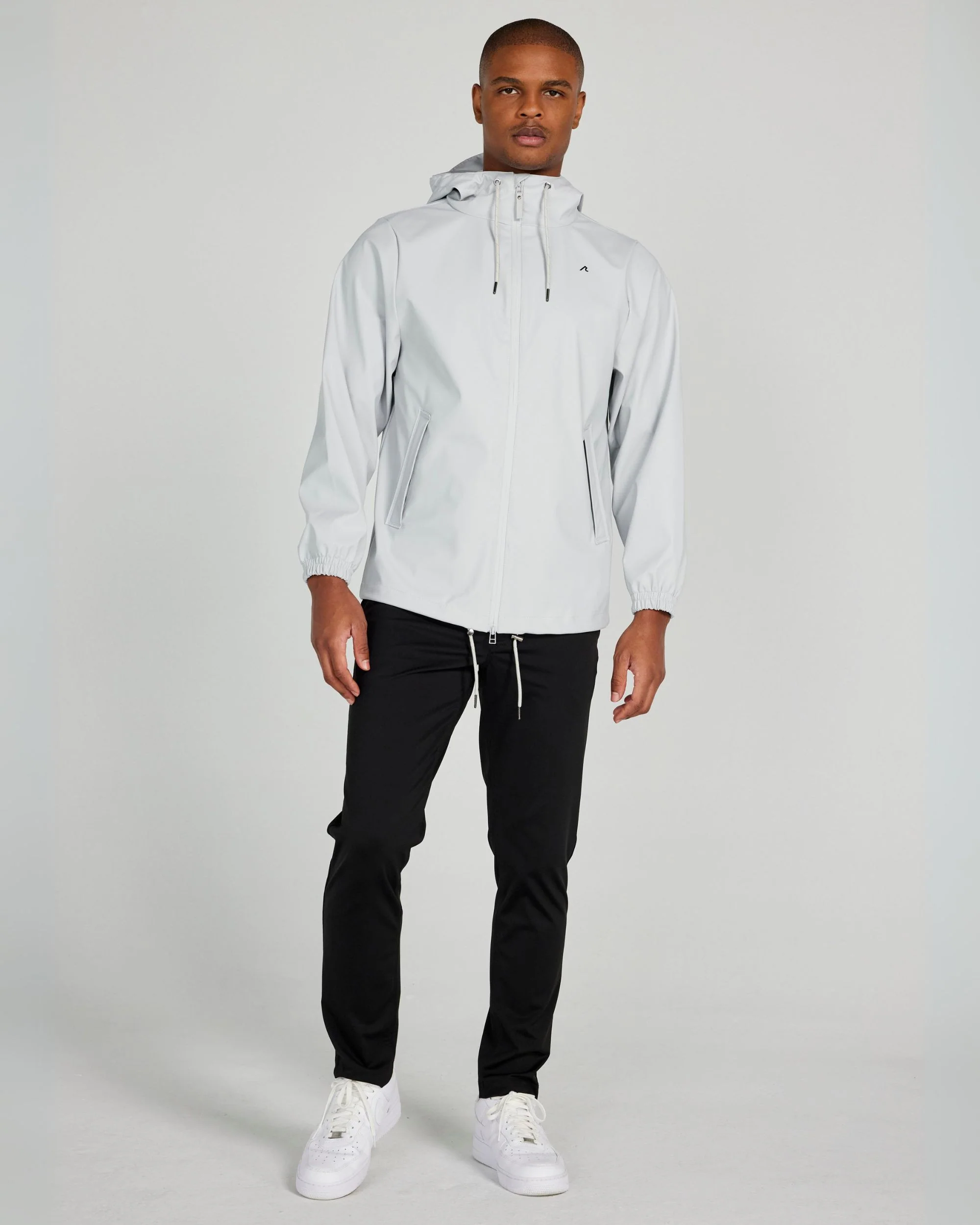 Cloud Raincoat in Glacier Gray - Image 3