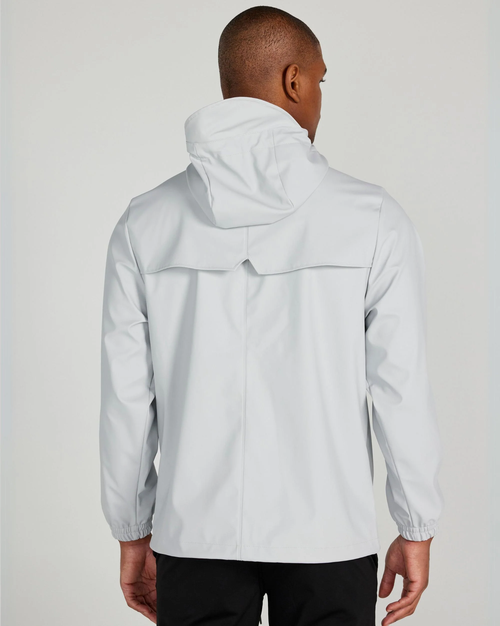 Cloud Raincoat in Glacier Gray - Image 4