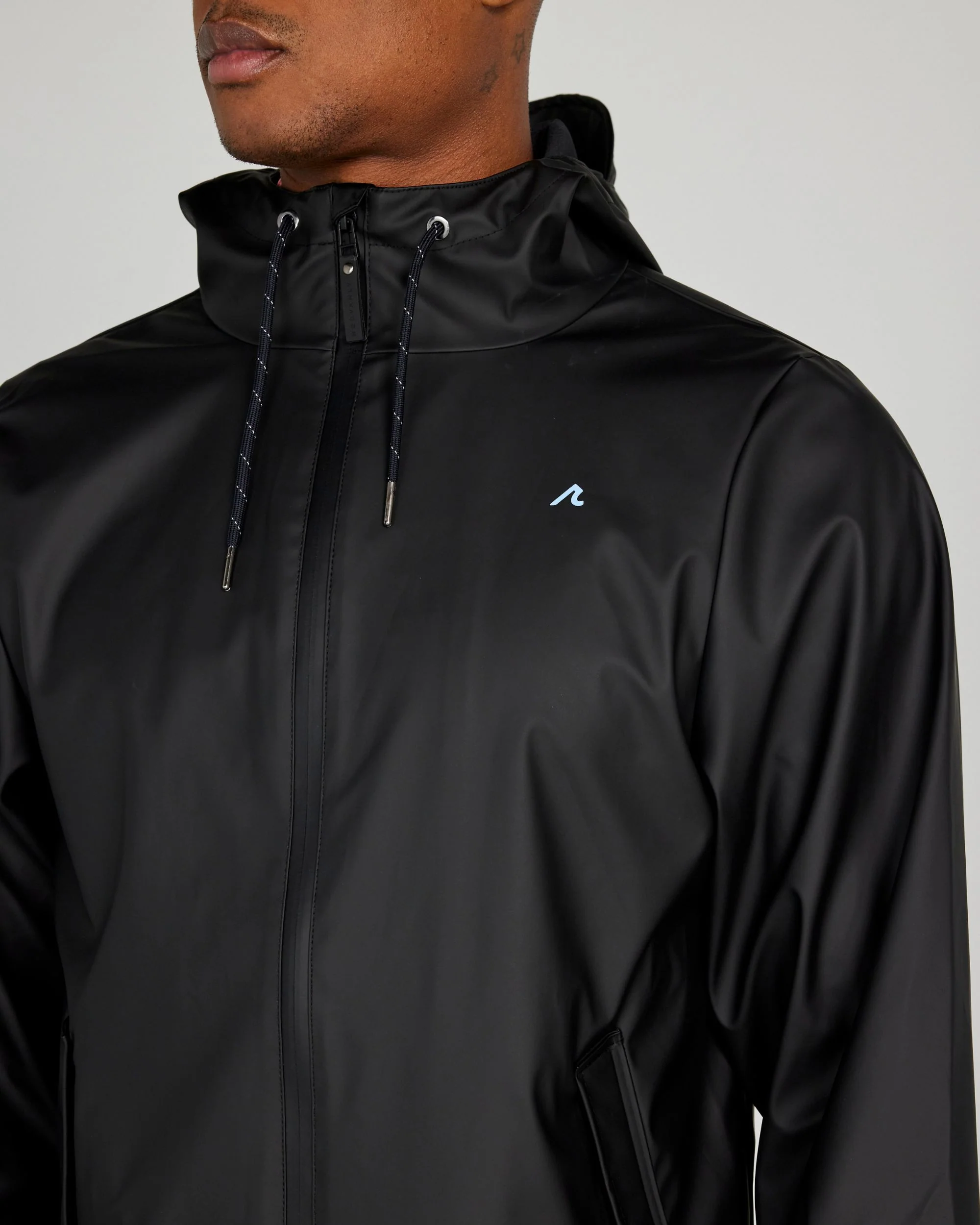 Cloud Raincoat in Tuxedo - Image 3