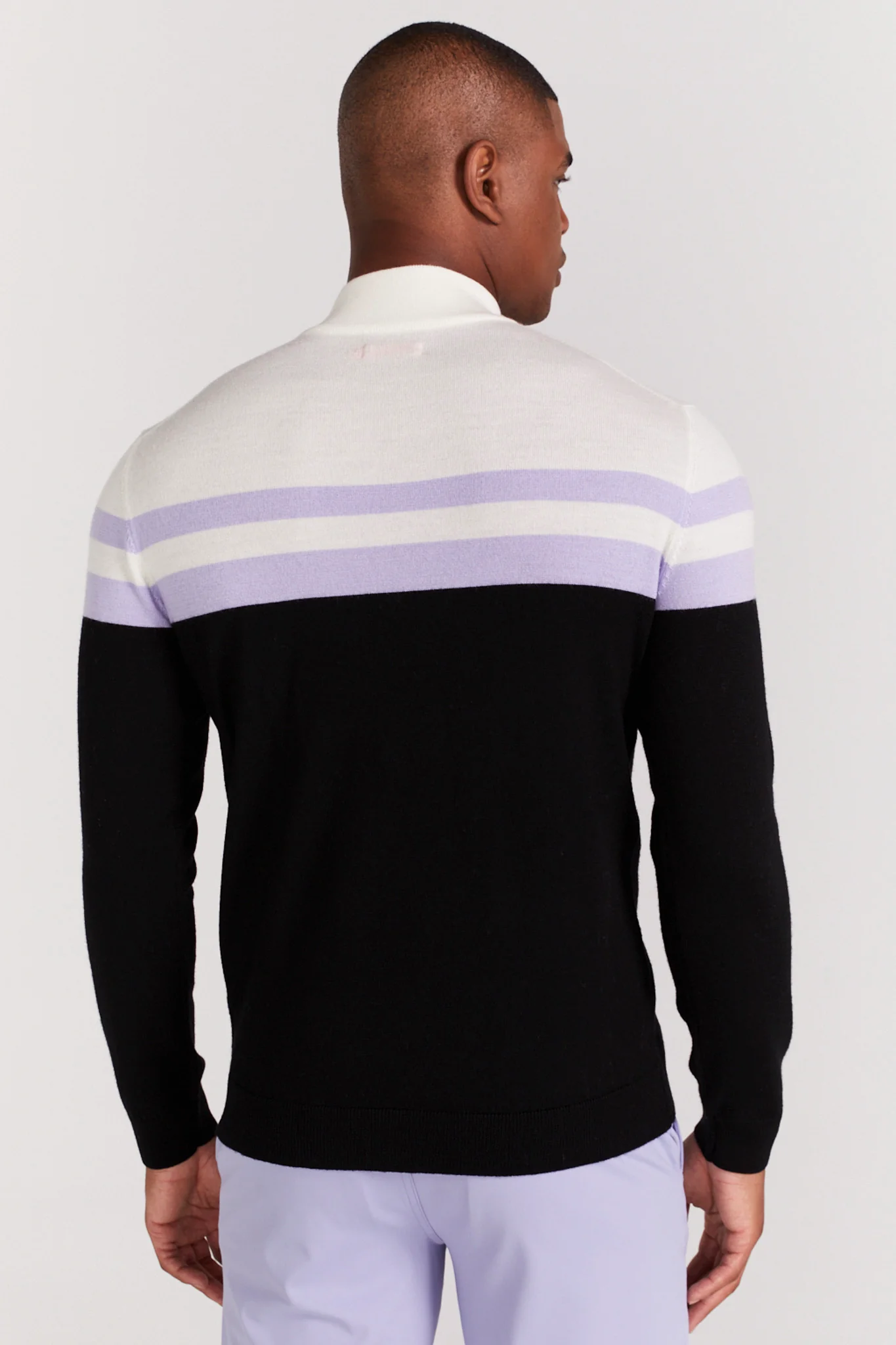 Cooper Quarter Zip in Tuxedo - Image 4