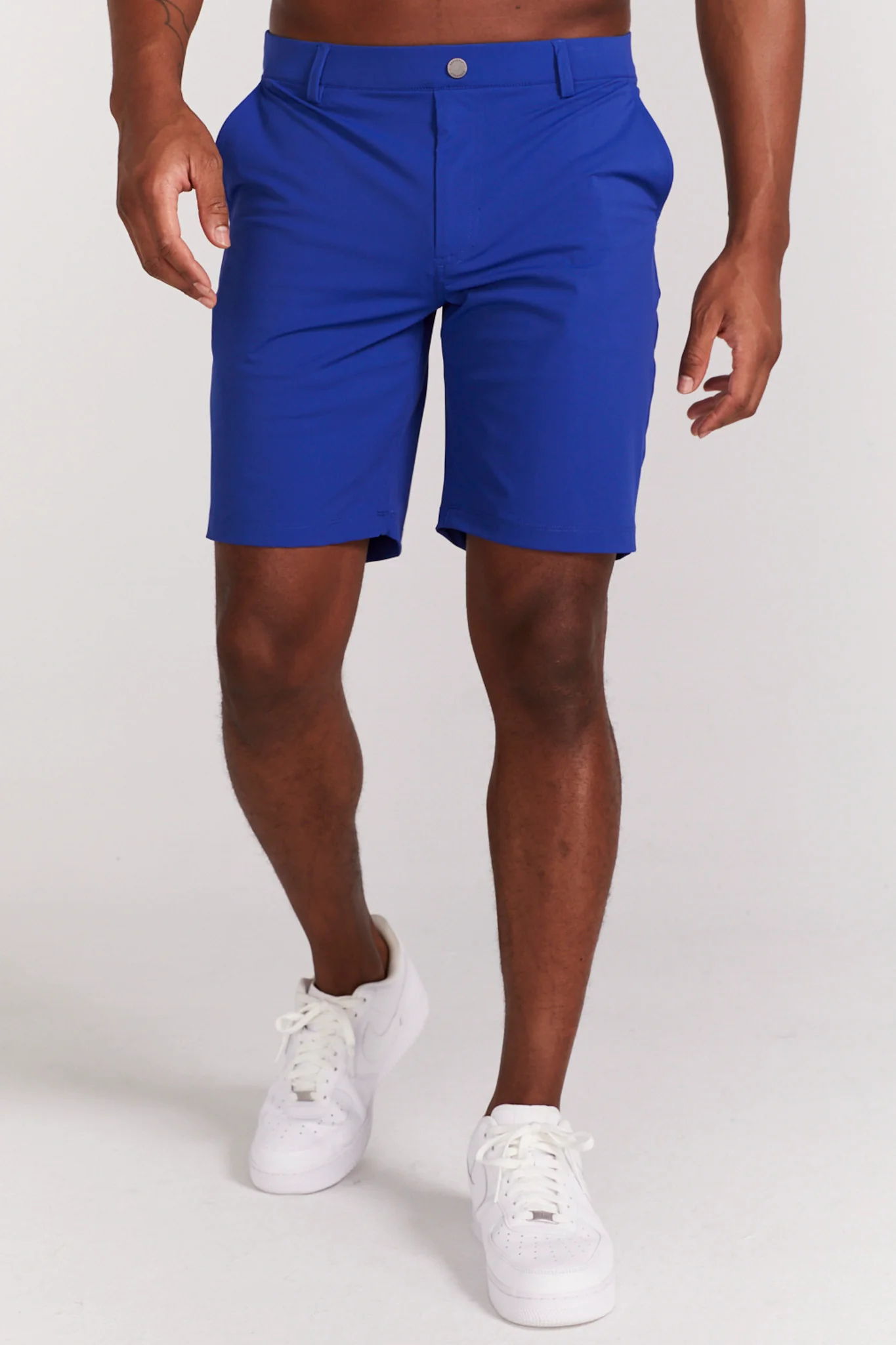Hanover Pull-On Short in Mazarine Blue - Image 3