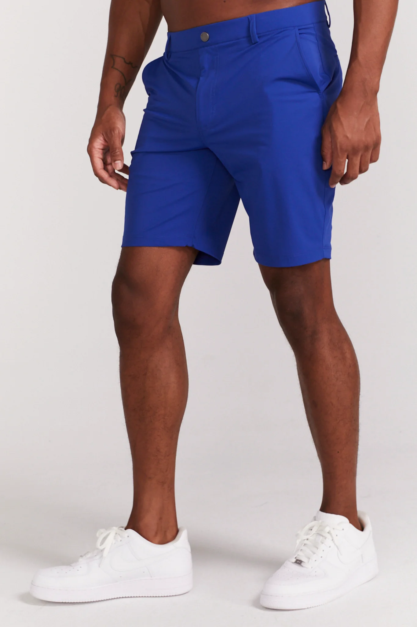 Hanover Pull-On Short in Mazarine Blue - Image 4