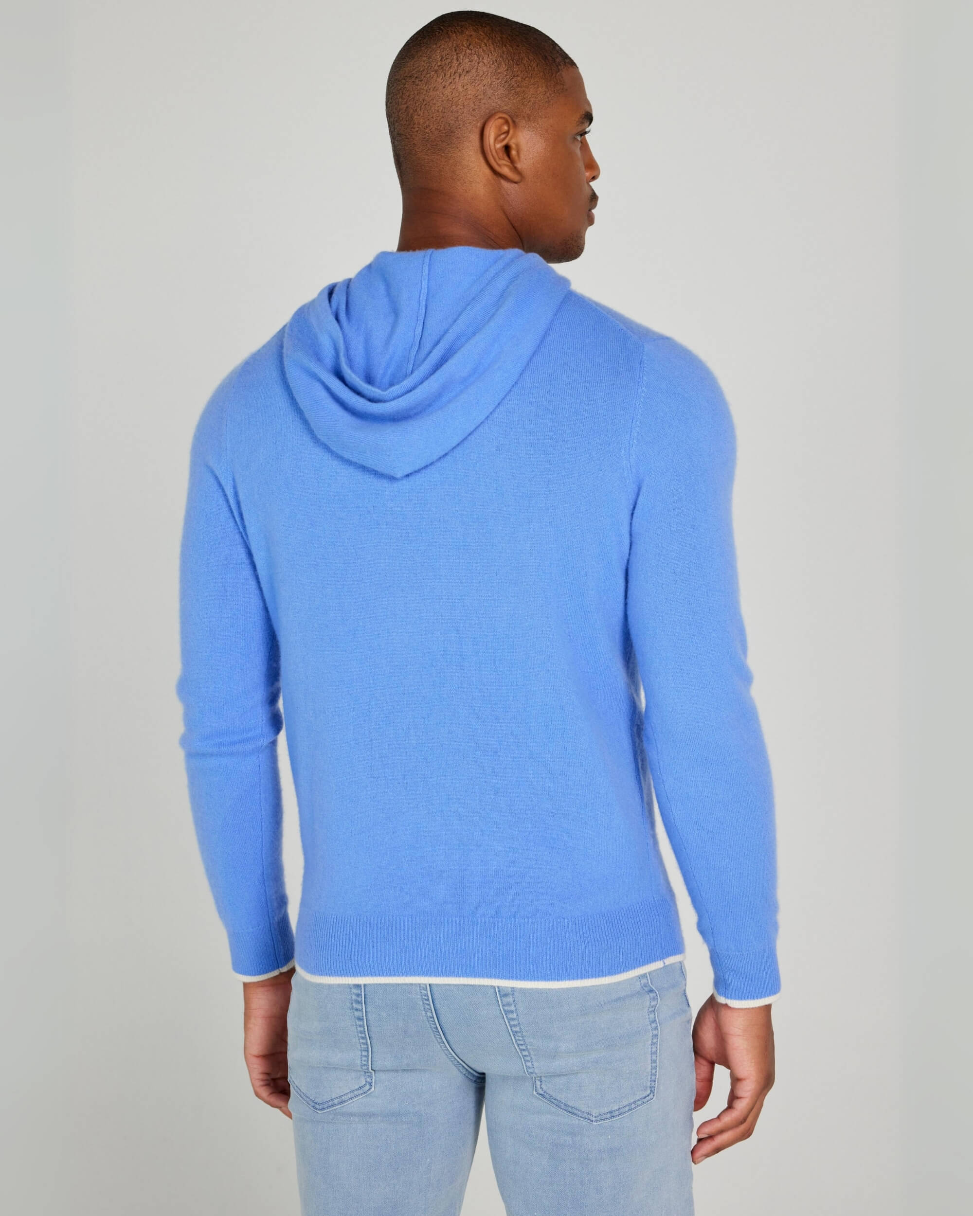 Quincy Hoodie in Bleu - Image 4