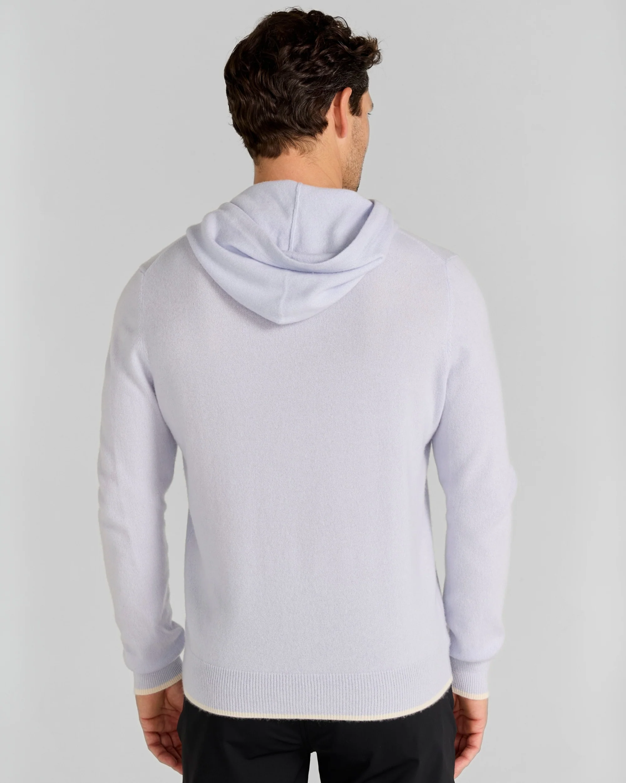 Quincy Hoodie in Blue Lavender - Image 3