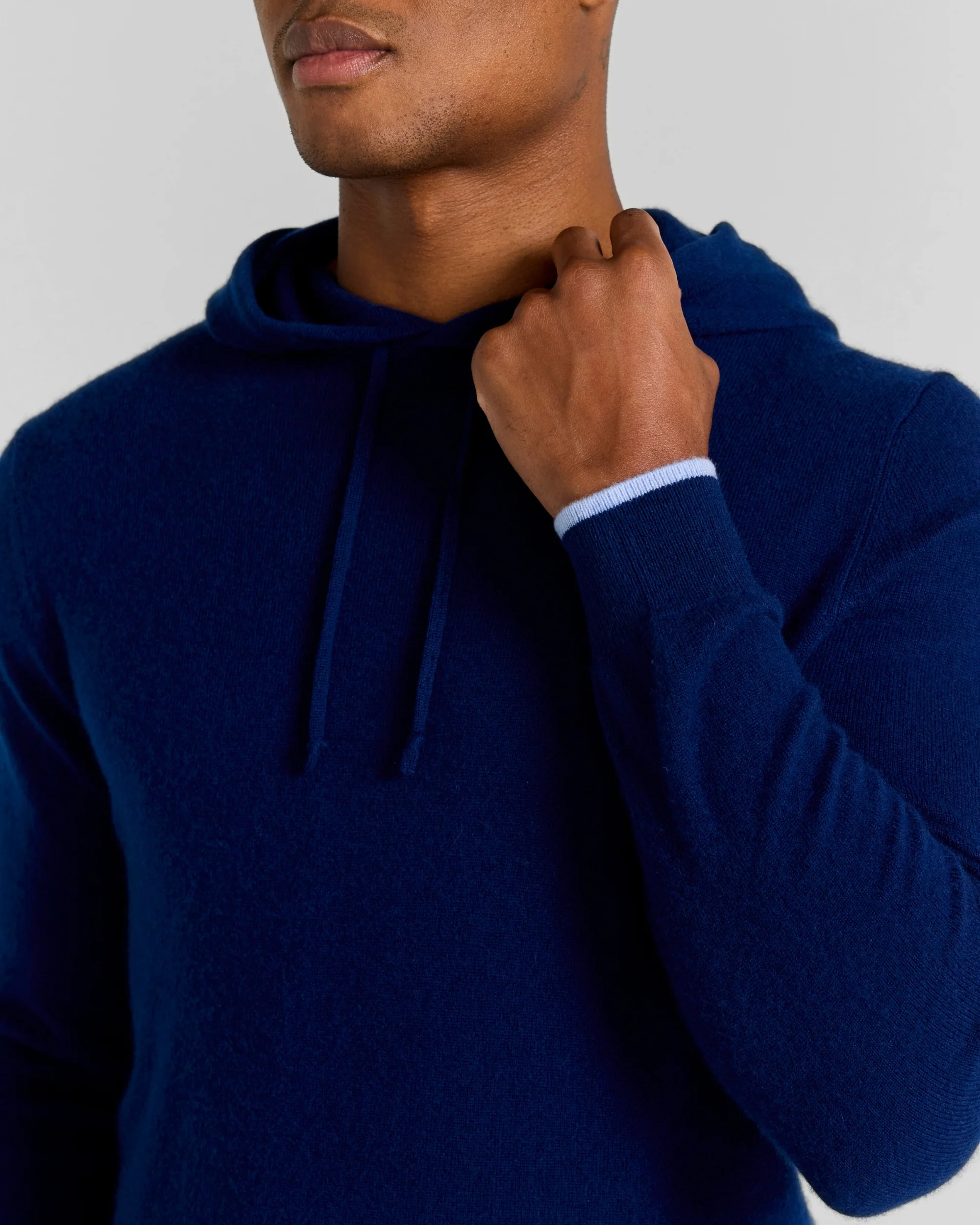 Quincy Hoodie in Navy - Image 3